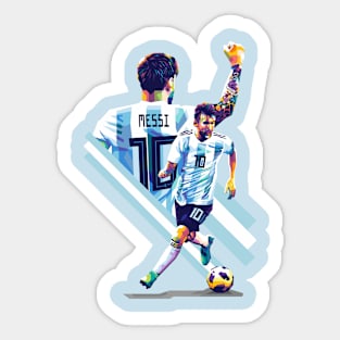 GOAT Messi Sticker